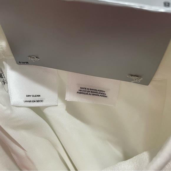 Kasper Classic fit crepe womens pants straight white 8 strech sits at waist work - Picture 9 of 12